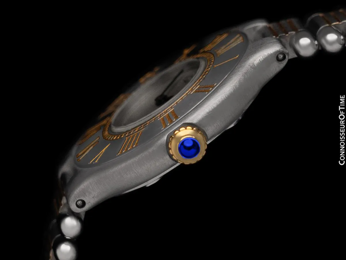 Cartier Must De 21C Ladies Watch - Stainless Steel & 18K Gold