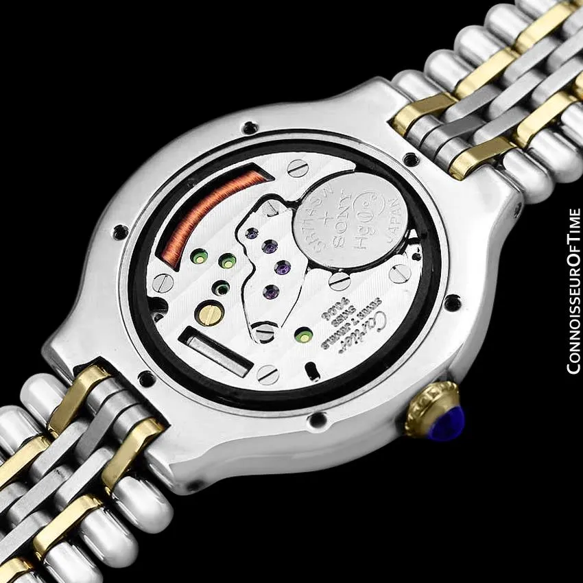 Cartier Must De 21C Ladies Watch - Stainless Steel and 18K Gold
