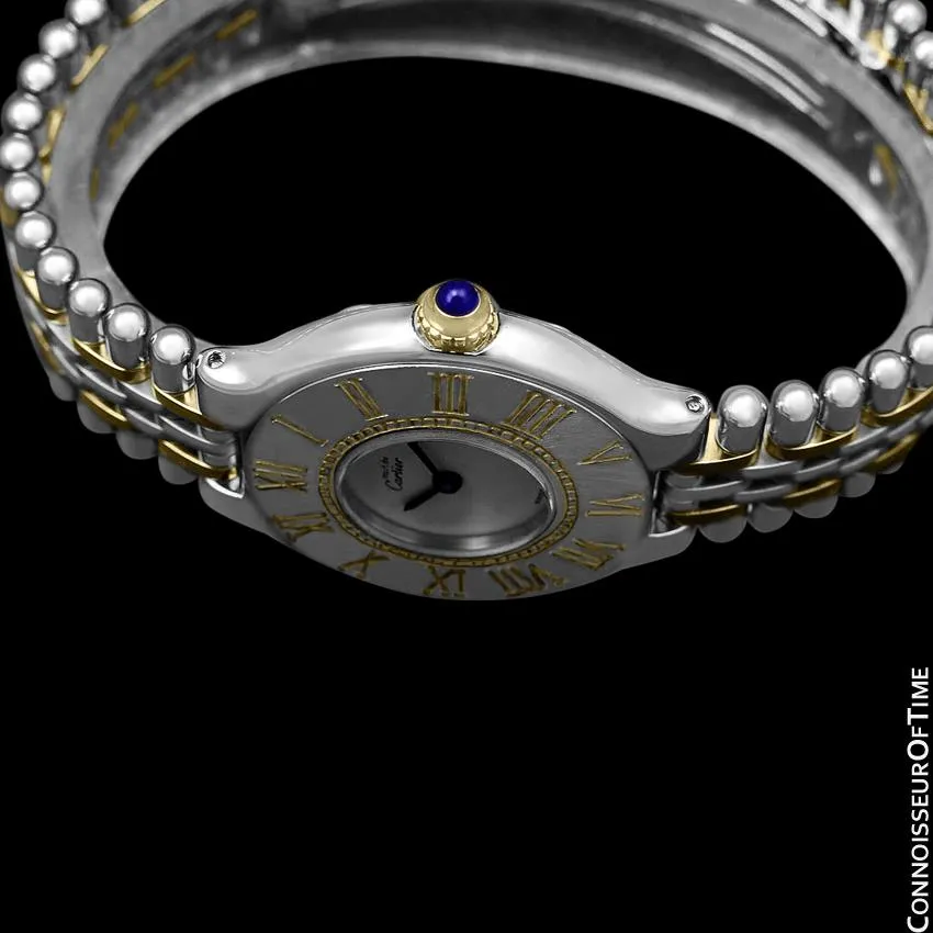 Cartier Must De 21C Ladies Watch - Stainless Steel and 18K Gold