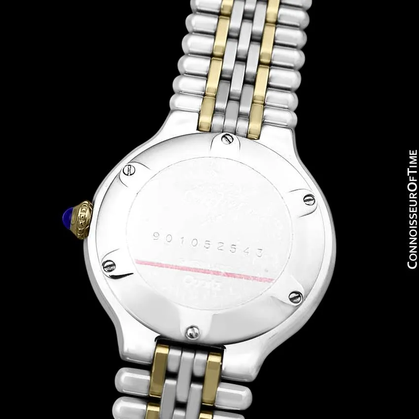 Cartier Must De 21C Ladies Watch - Stainless Steel and 18K Gold