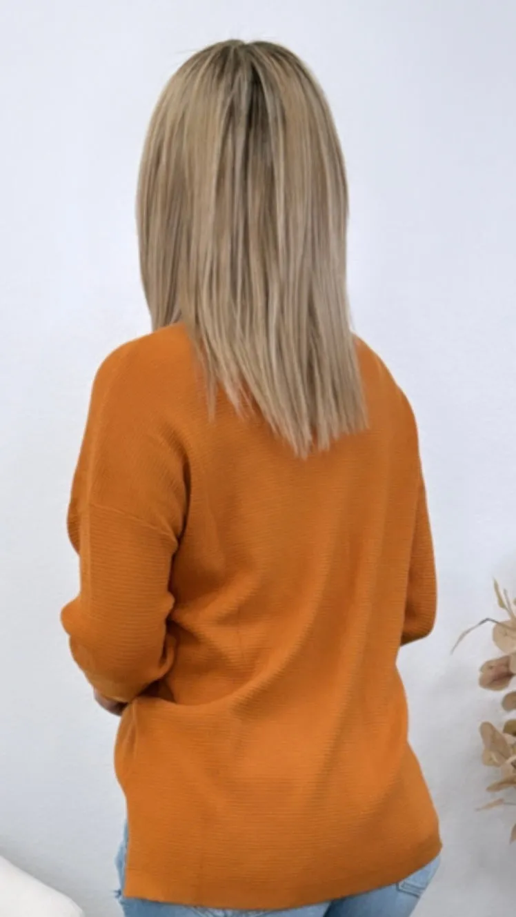 CASEY CAMEL SWEATER
