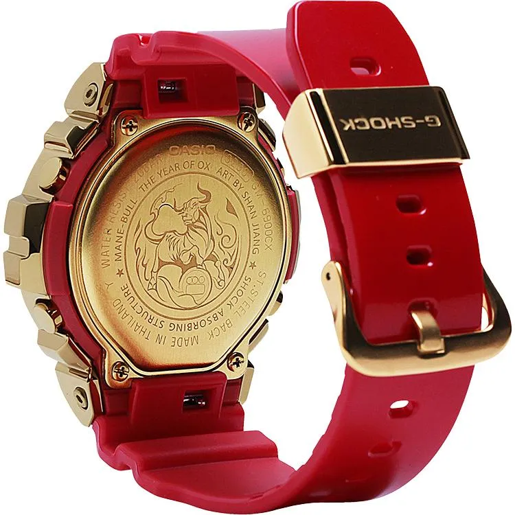 Casio G-Shock 6900 CNY Year of The Ox Red Gold GM6900CX-4