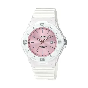 Casio White Resin Watch LRW200H-4E3