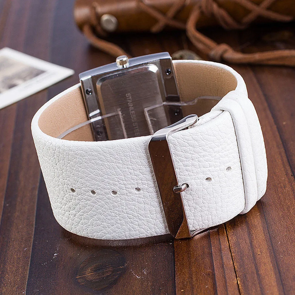 CCQ Women's Quartz Watch with Leather Band