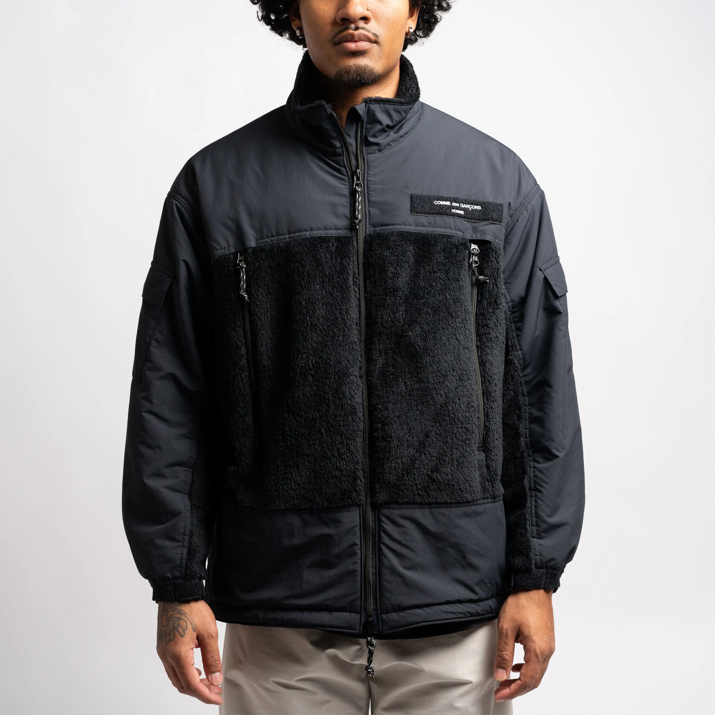 CdGH Hi-Loft Polartec Fleece Jacket HL-J013-051-1 Black