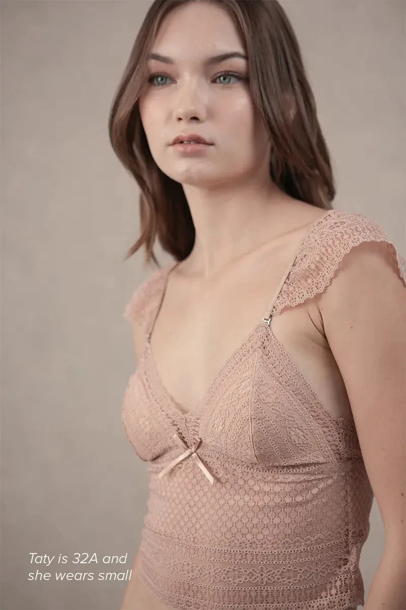 Celiné NOIR Wonder Lace Straps
