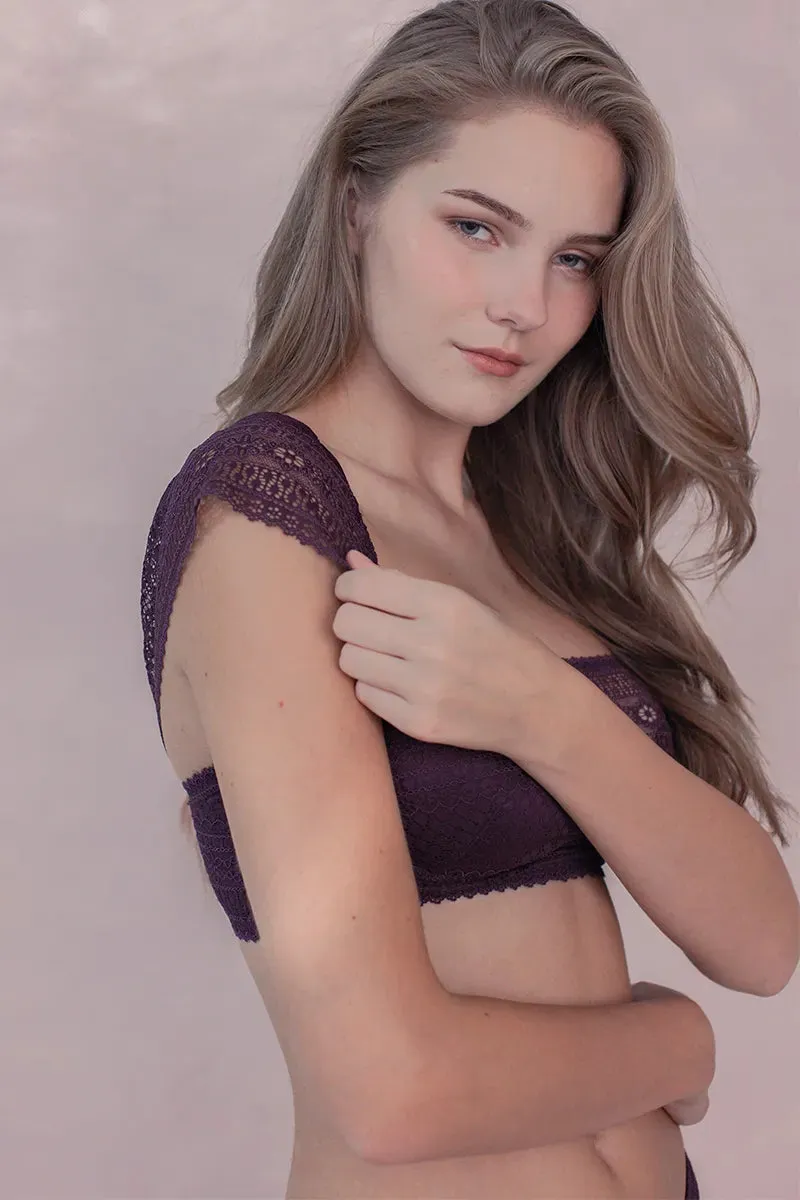 Celiné NOIR Wonder Lace Straps