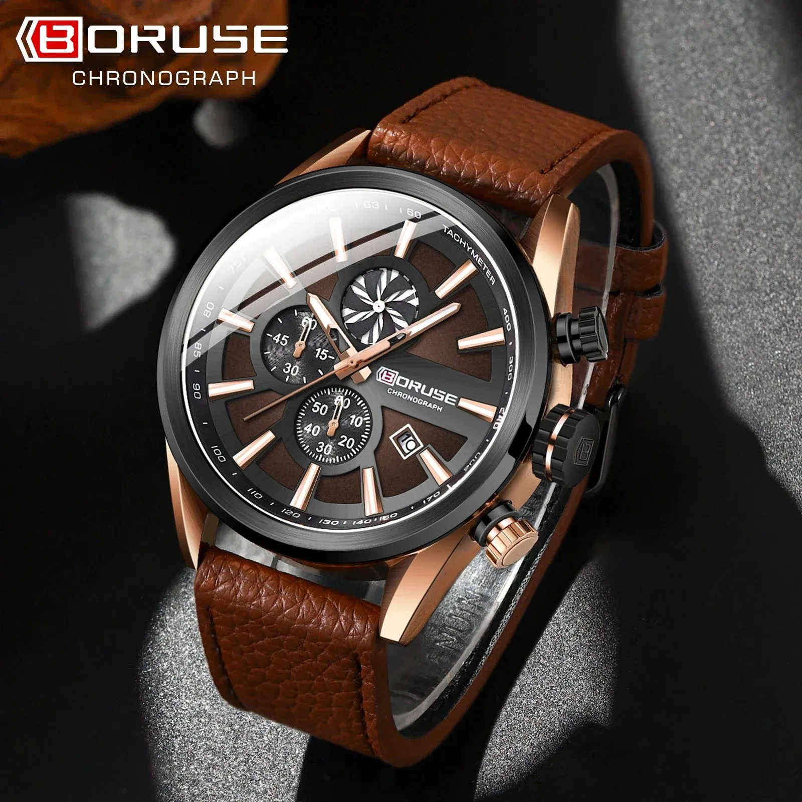 Chrono Military Sports Watch for Men