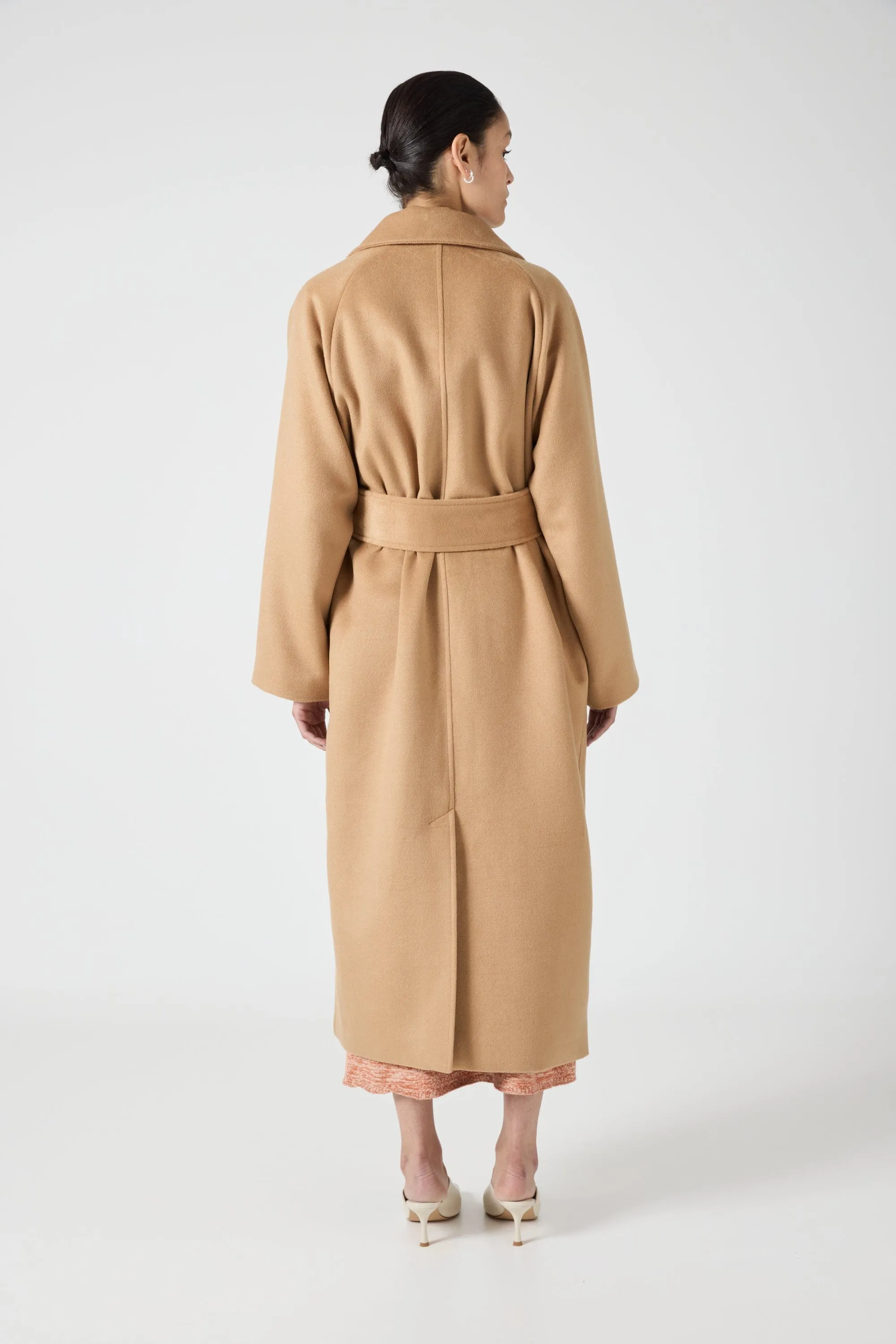 CLASSIC WOOL COAT | CAMEL