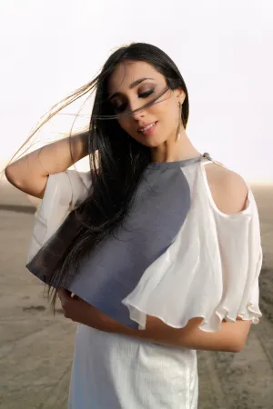 Cold Shoulder Cape