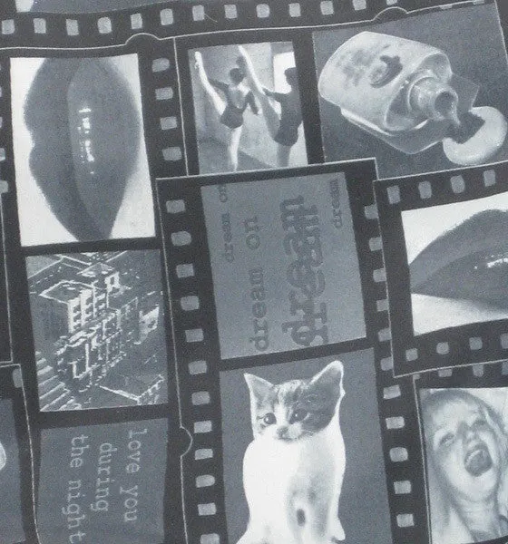 Cosmetology Cape Filmstrip Print Black Grey White
