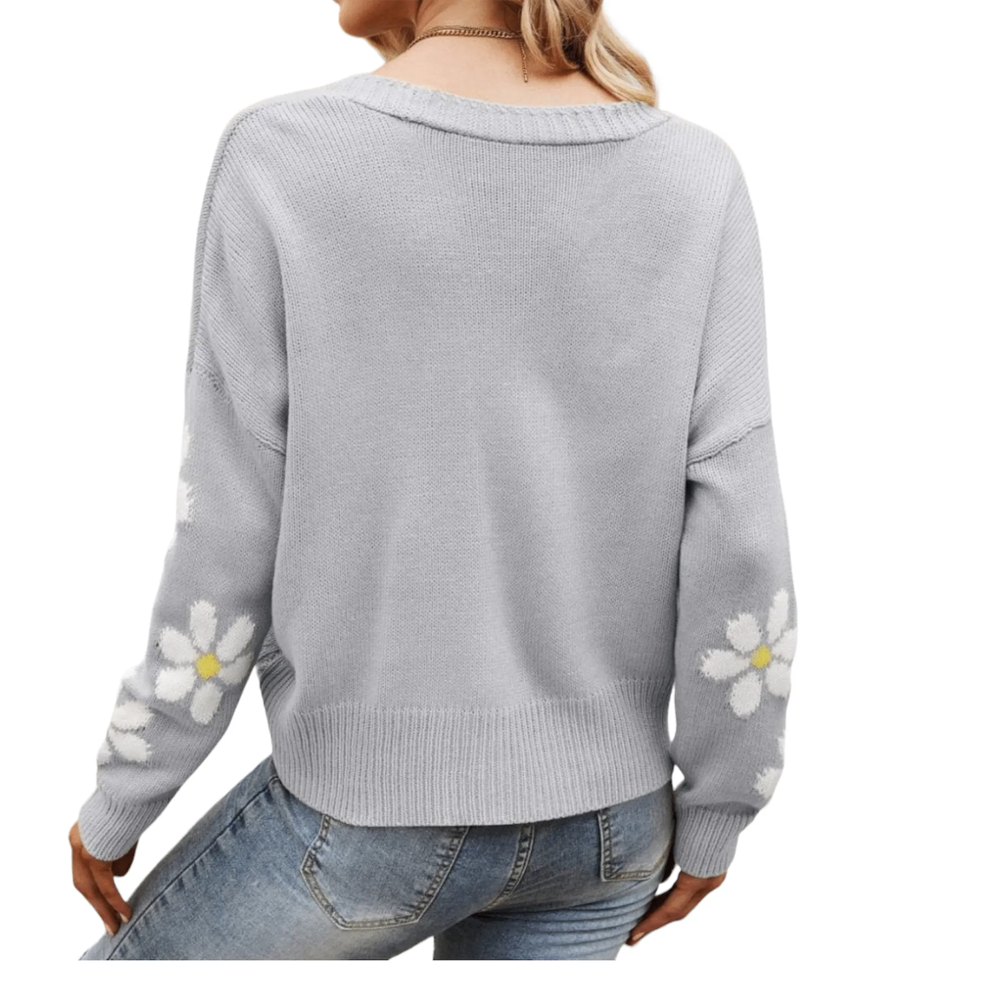Cozy Meadow Drop Shoulder Cardigan