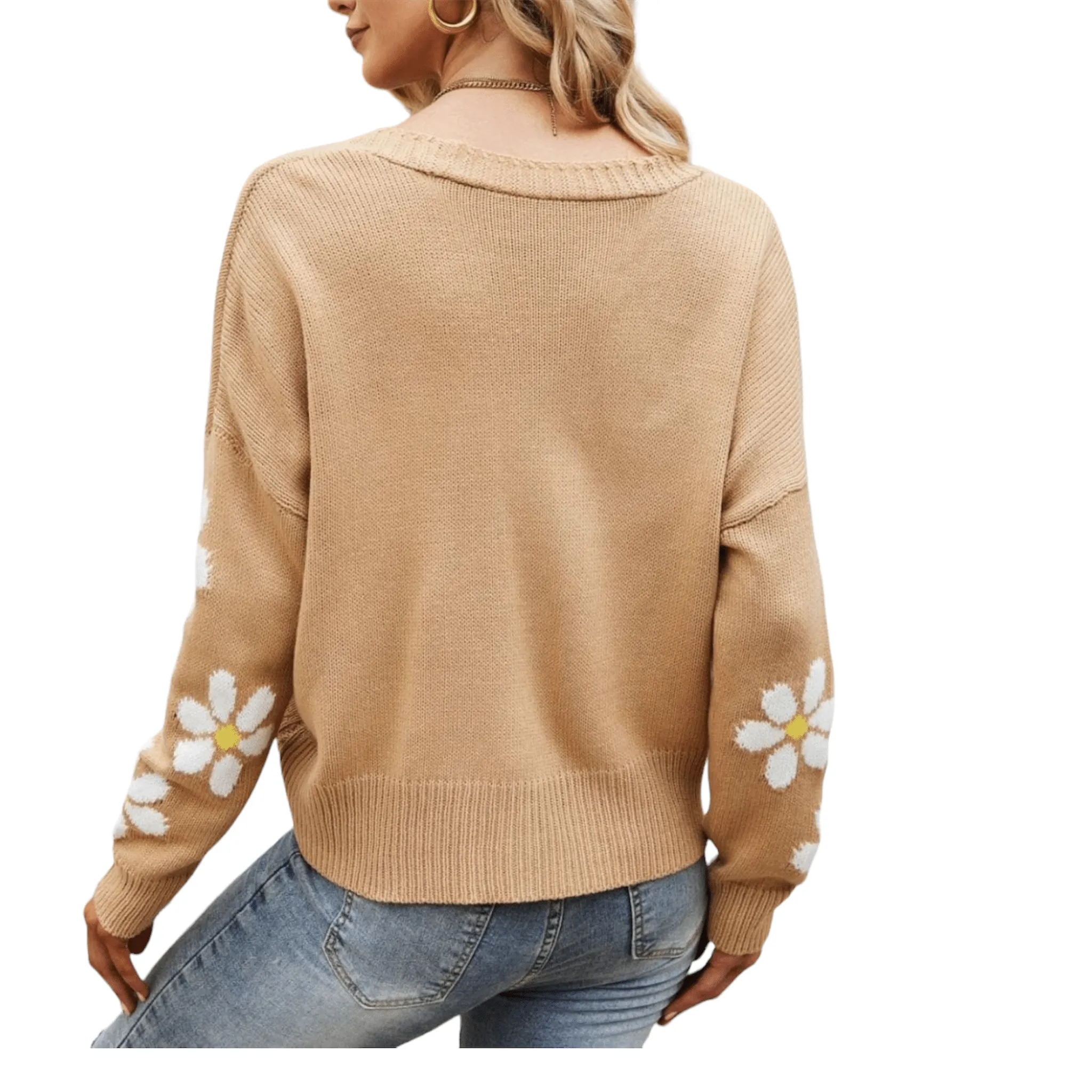 Cozy Meadow Drop Shoulder Cardigan