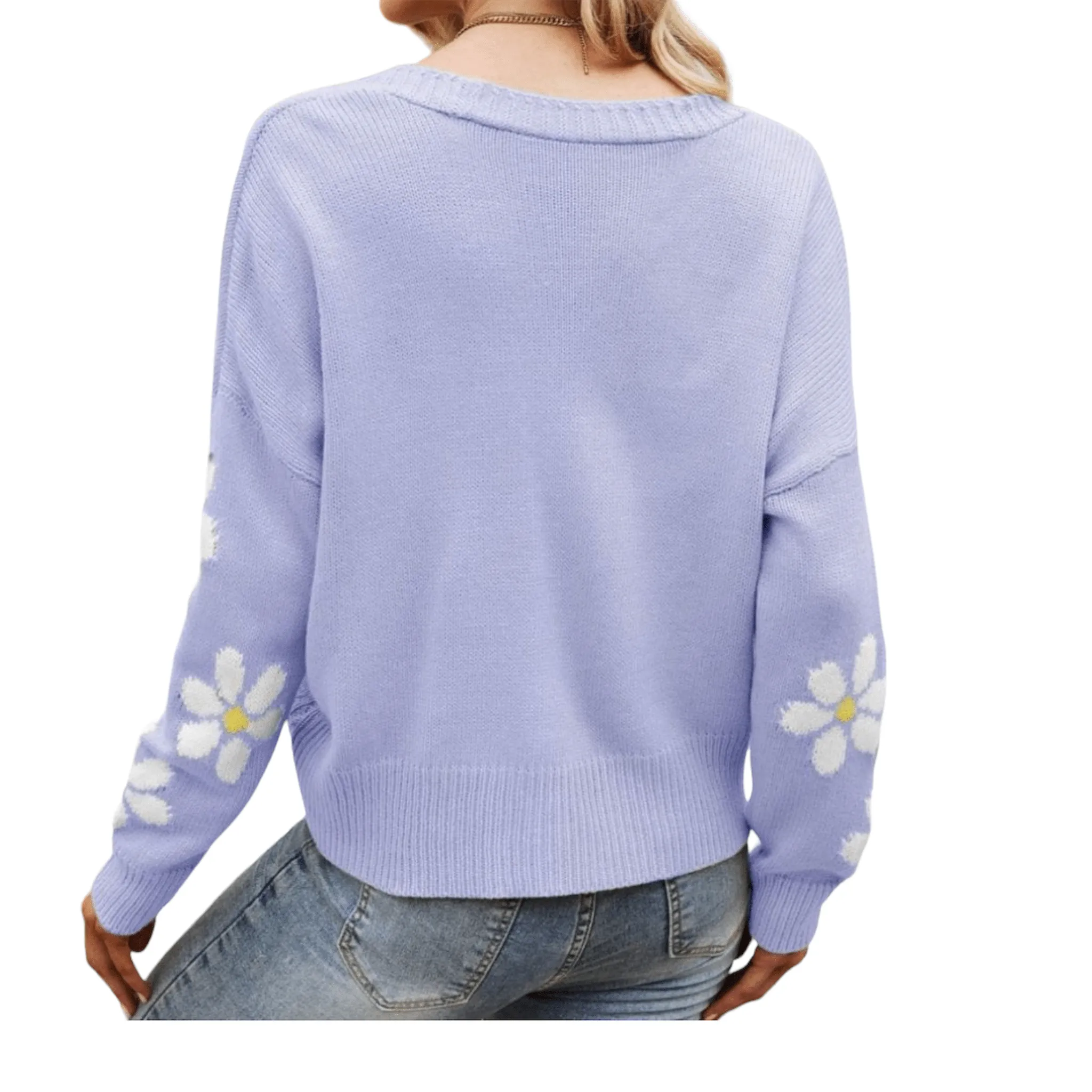 Cozy Meadow Drop Shoulder Cardigan