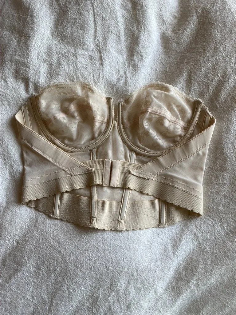 Cream Bustier