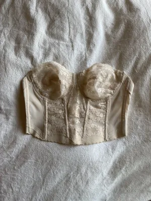 Cream Bustier
