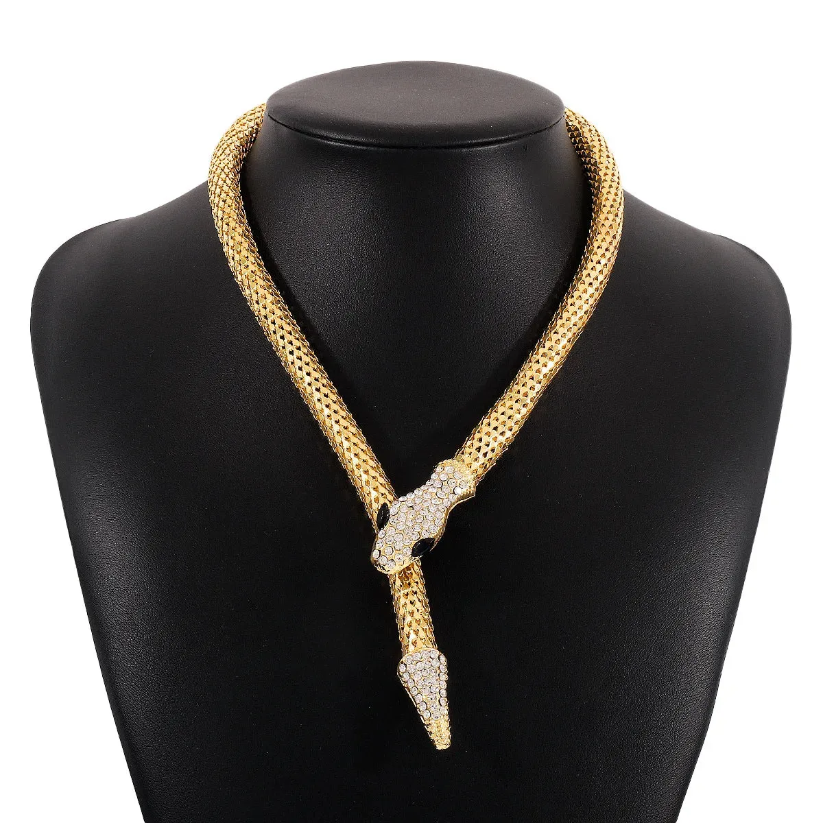 Crystal Snake Magnetic Necklace