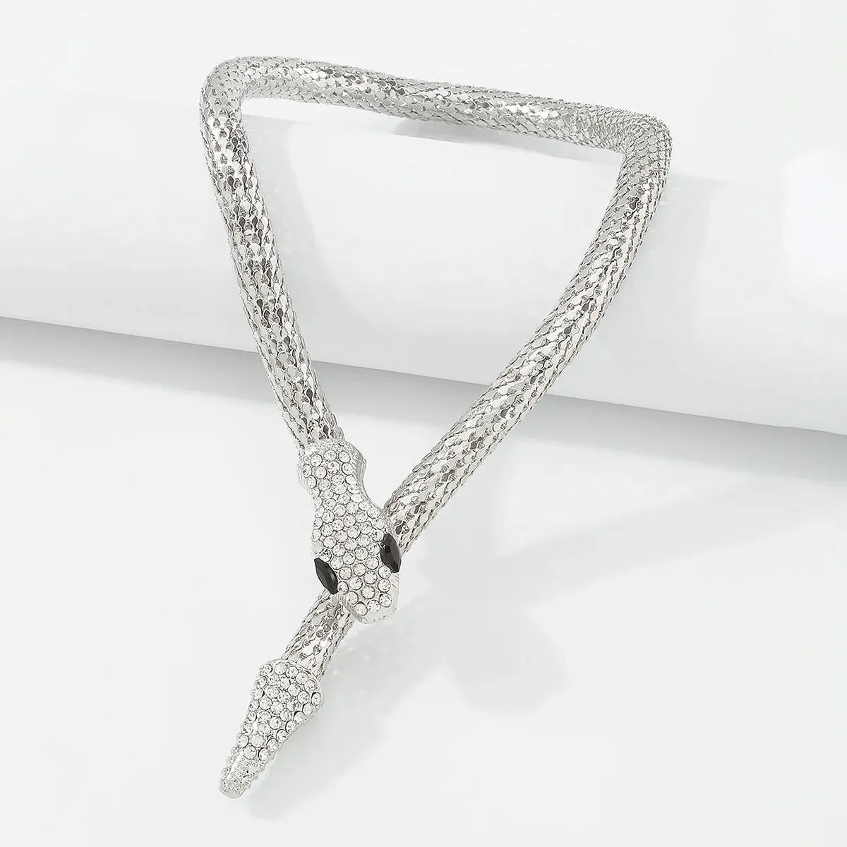 Crystal Snake Magnetic Necklace