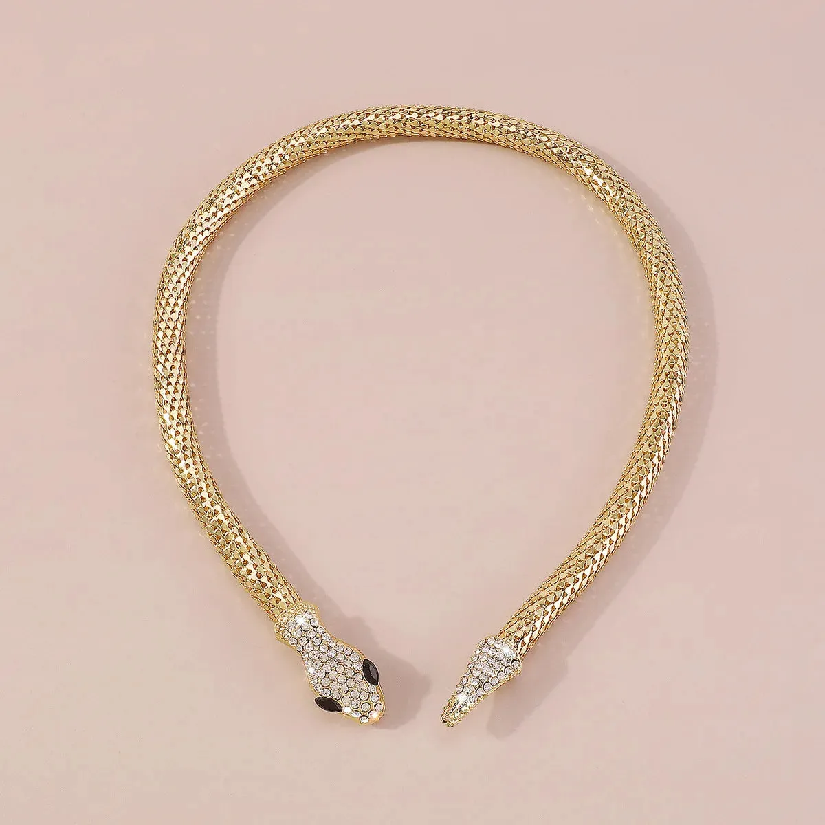 Crystal Snake Magnetic Necklace