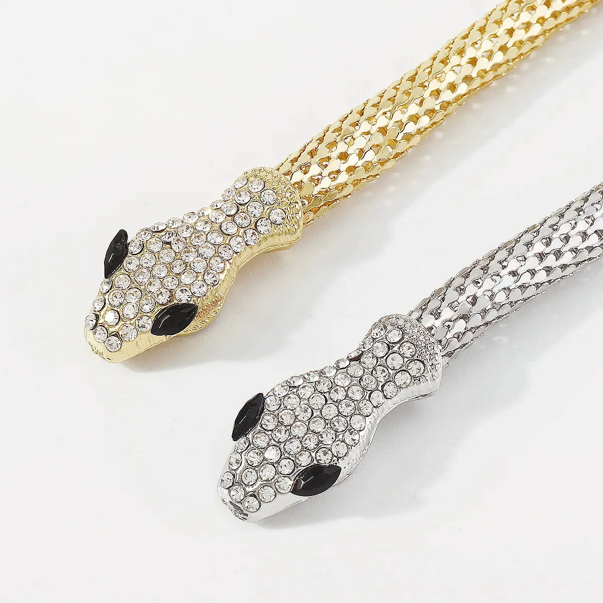 Crystal Snake Magnetic Necklace