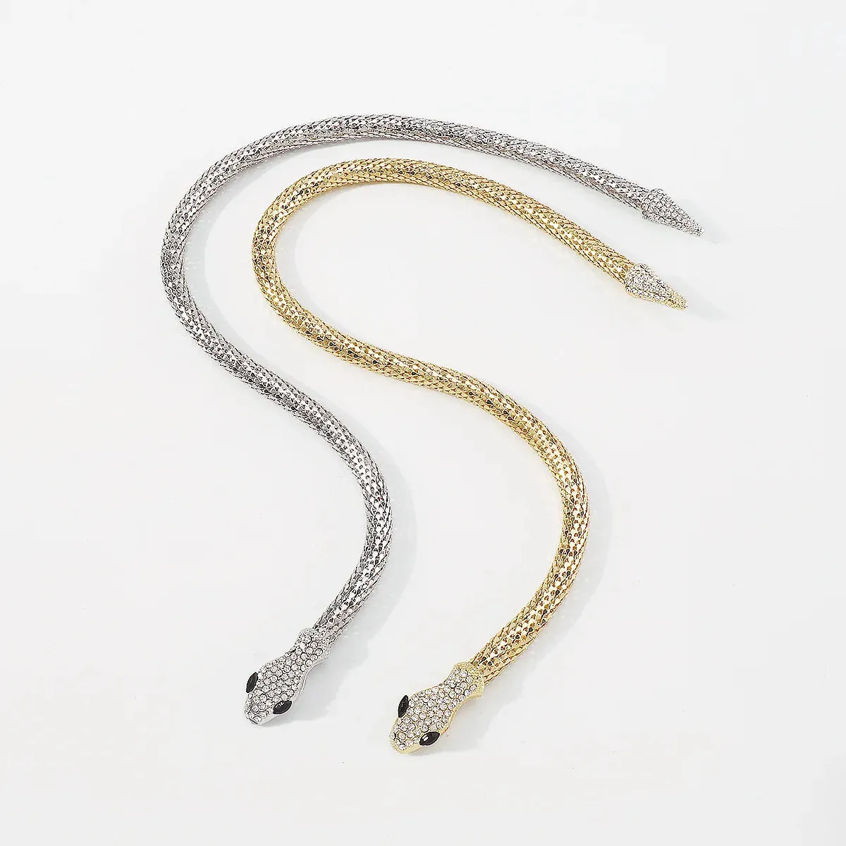 Crystal Snake Magnetic Necklace