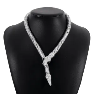 Crystal Snake Magnetic Necklace