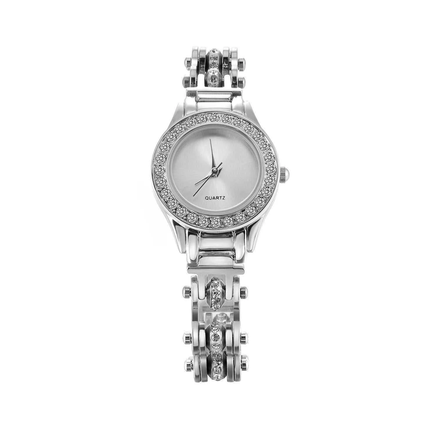 Cycolinks Crystal Quartz Watch - FREE Bracelet