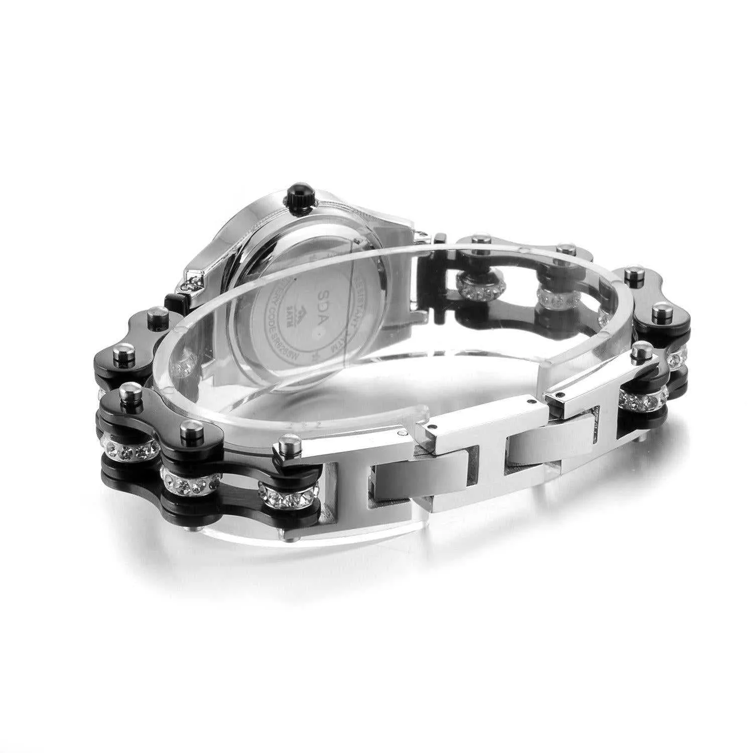 Cycolinks Crystal Quartz Watch - FREE Bracelet