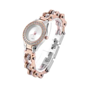 Cycolinks Crystal Quartz Watch - FREE Bracelet