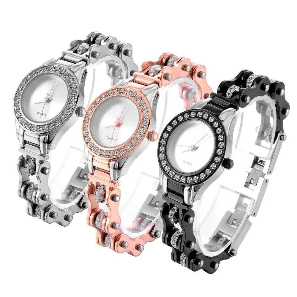 Cycolinks Crystal Quartz Watch - FREE Bracelet