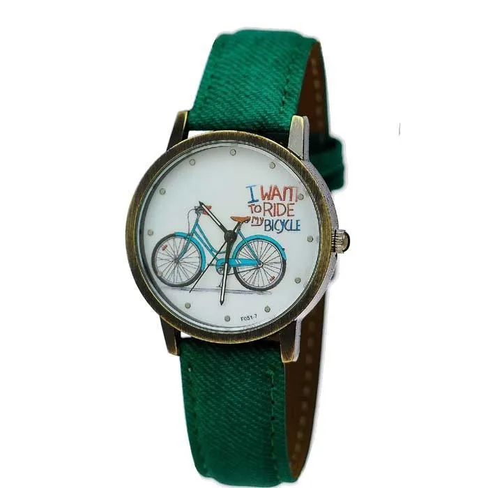 Cycolinks Vintage Denim Quartz Watch - Buy One Get One Free