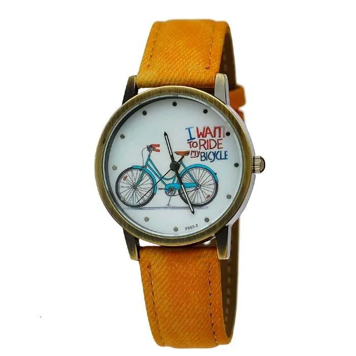 Cycolinks Vintage Denim Quartz Watch - Buy One Get One Free