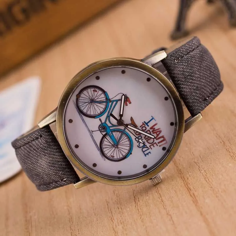 Cycolinks Vintage Denim Quartz Watch - Buy One Get One Free
