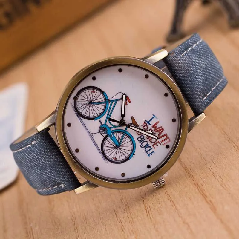 Cycolinks Vintage Denim Quartz Watch - Buy One Get One Free