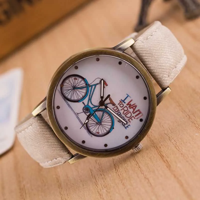 Cycolinks Vintage Denim Quartz Watch - Buy One Get One Free