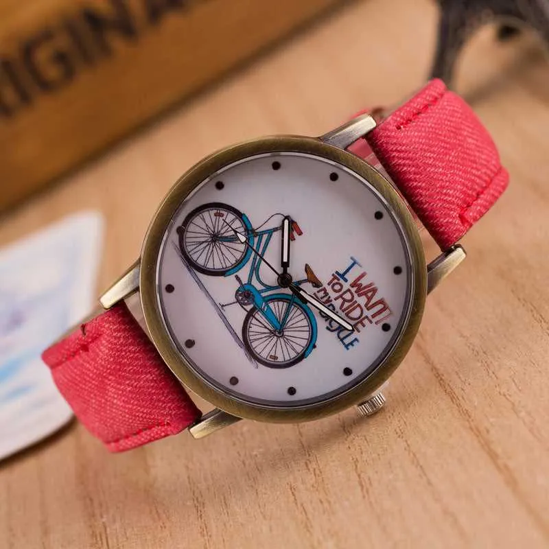 Cycolinks Vintage Denim Quartz Watch - Buy One Get One Free