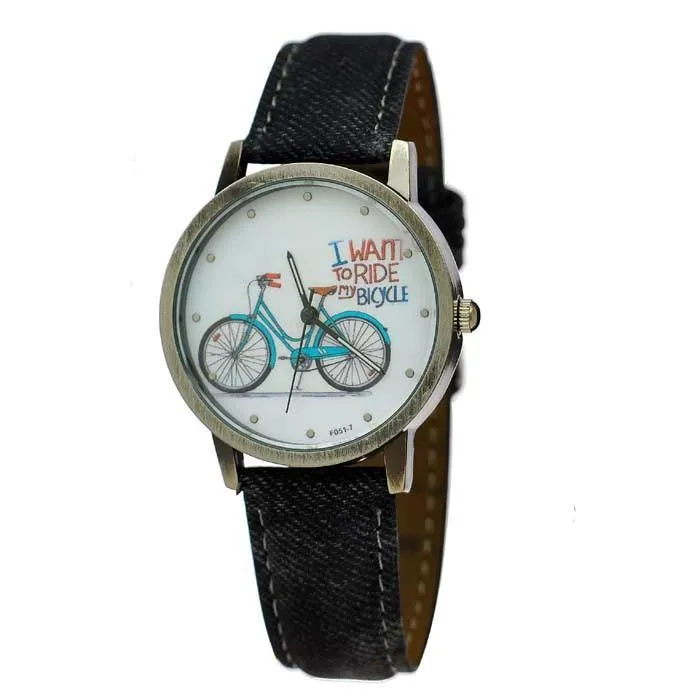 Cycolinks Vintage Denim Quartz Watch - Buy One Get One Free