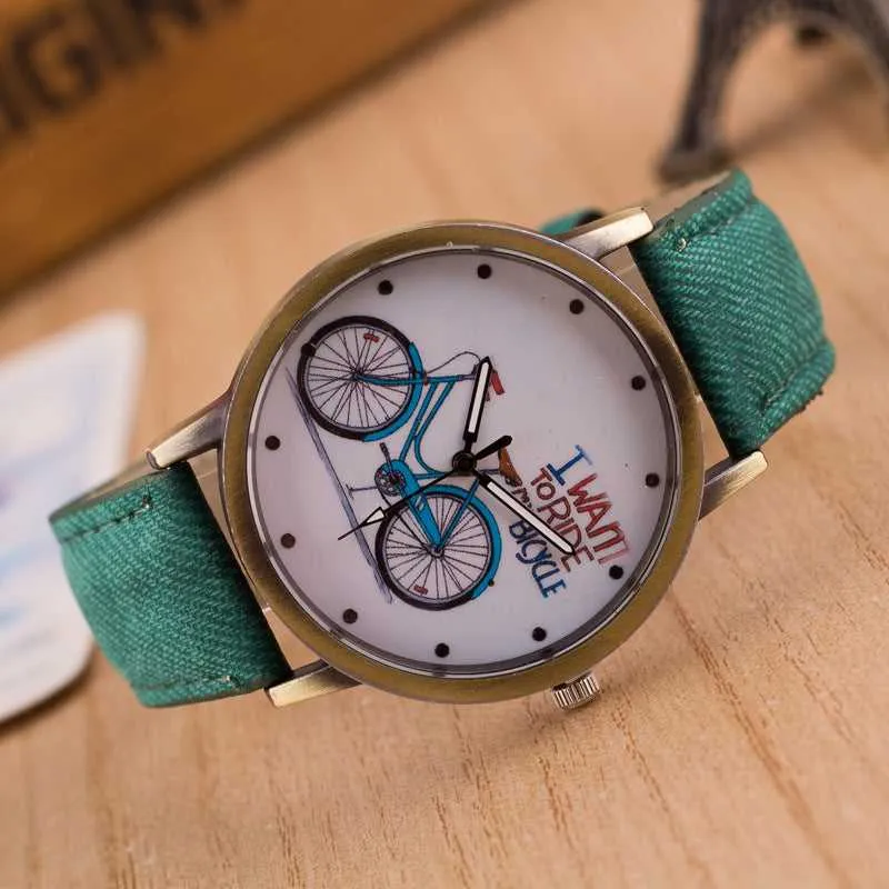 Cycolinks Vintage Denim Quartz Watch - Buy One Get One Free