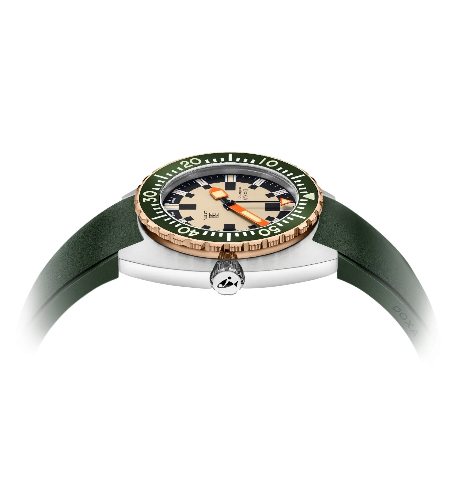 DOXA Army, bronze bezel