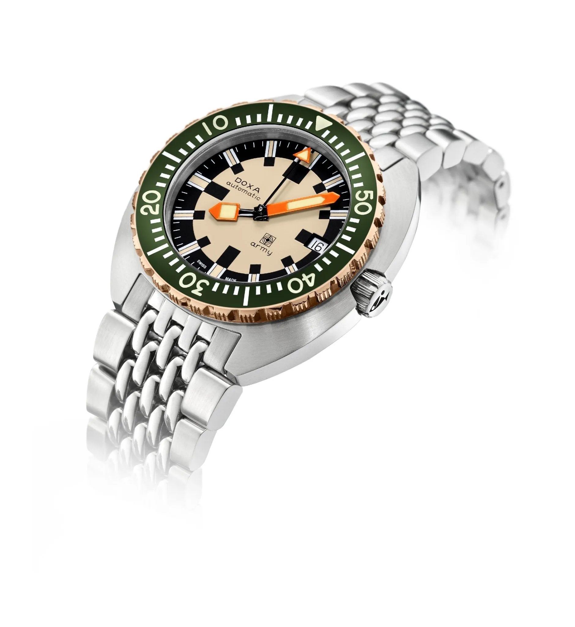 DOXA Army, bronze bezel
