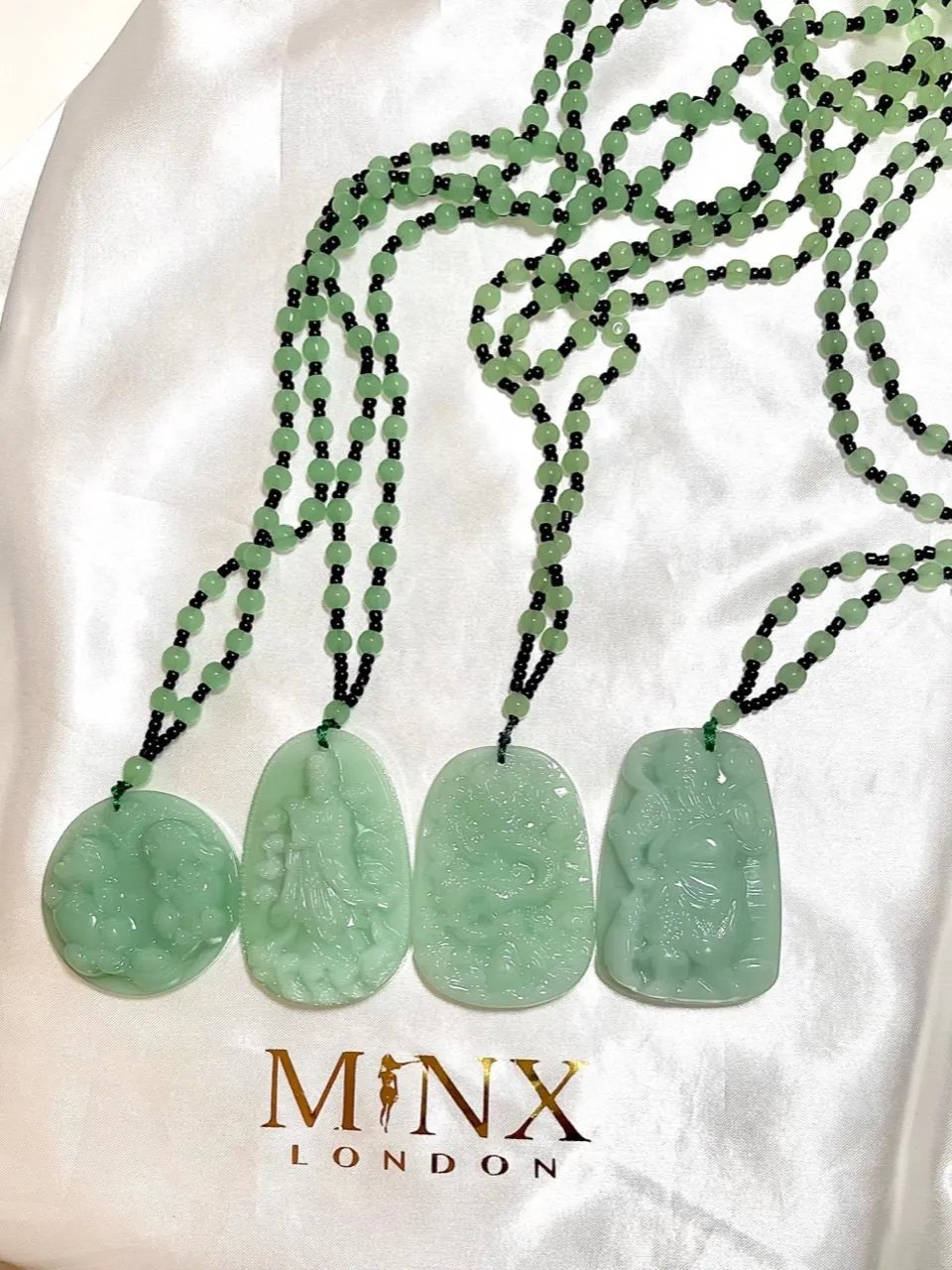 Dragon Necklace | Dragon Pendant | Jade Necklace | Jade Necklaces | Jade Pendant Necklaces | Jade Necklace Beads | Beaded Necklace | Jade