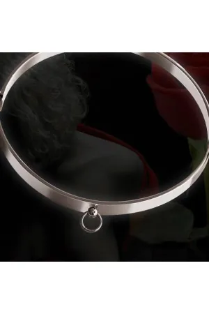 Echt etNox Story of O Steel Ring Fetish Choker