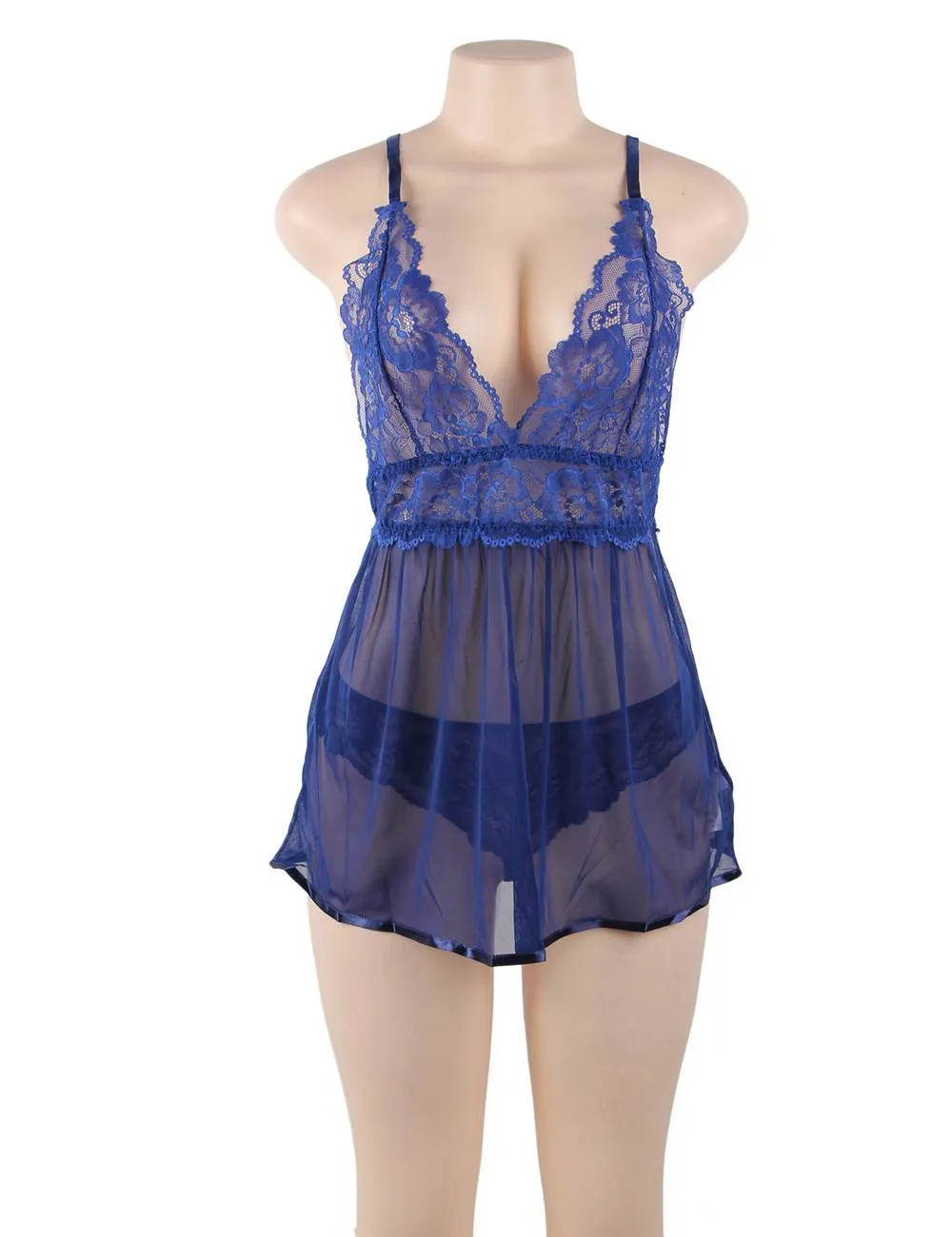 Elegant Backless Fly-away Babydoll Lingerie Egypt