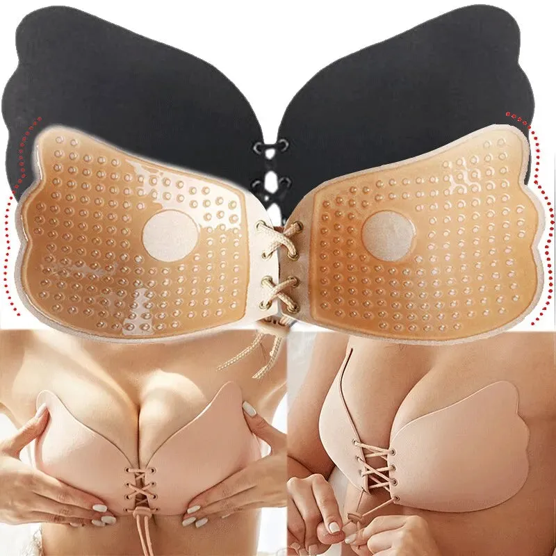Elevate Your Style with the Seamless Self-Adhesive Fly Bra