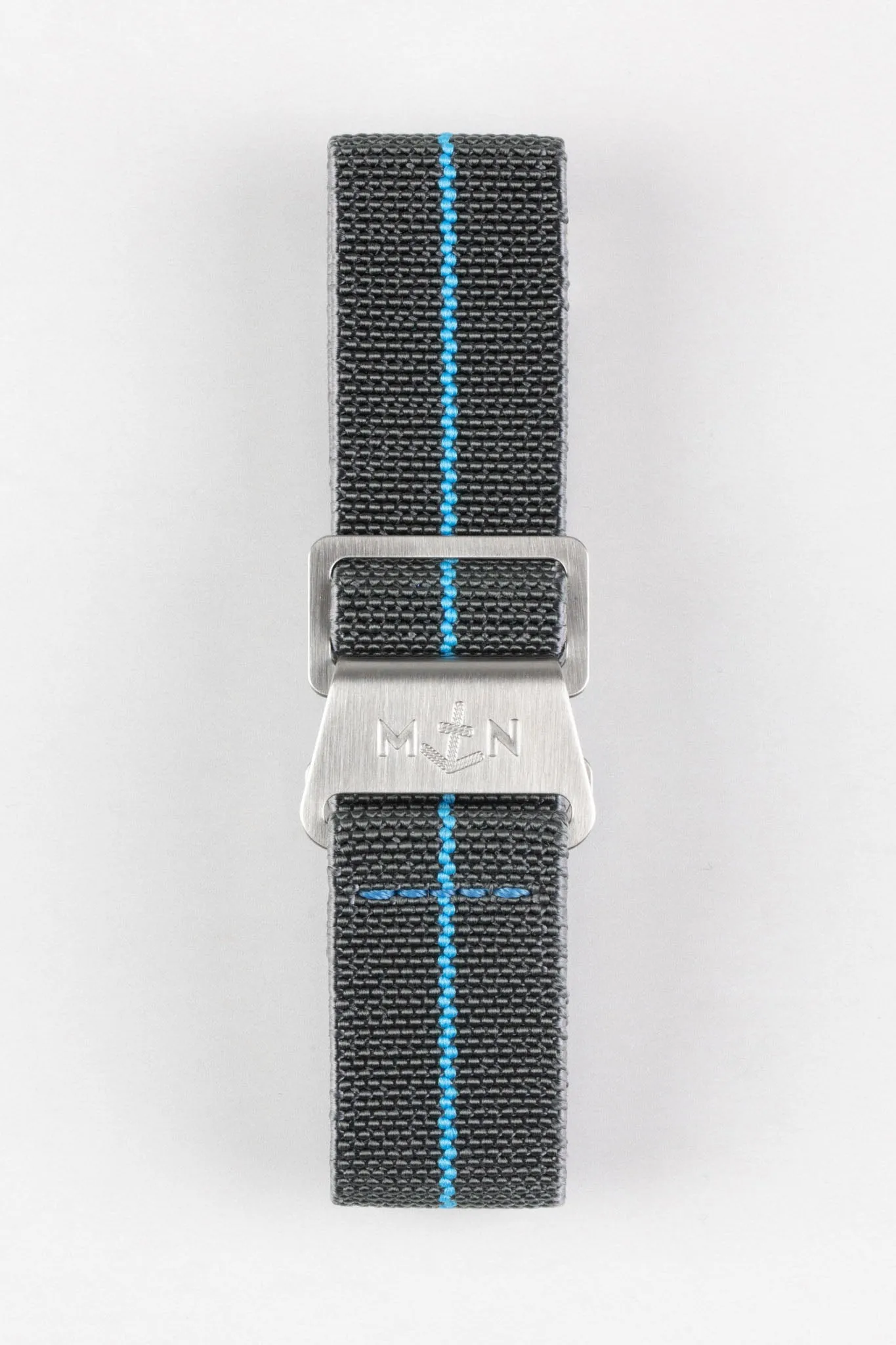 Erika's Originals MIRAGE MN™ Strap with TURQUOISE Centerline - BRUSHED Hardware