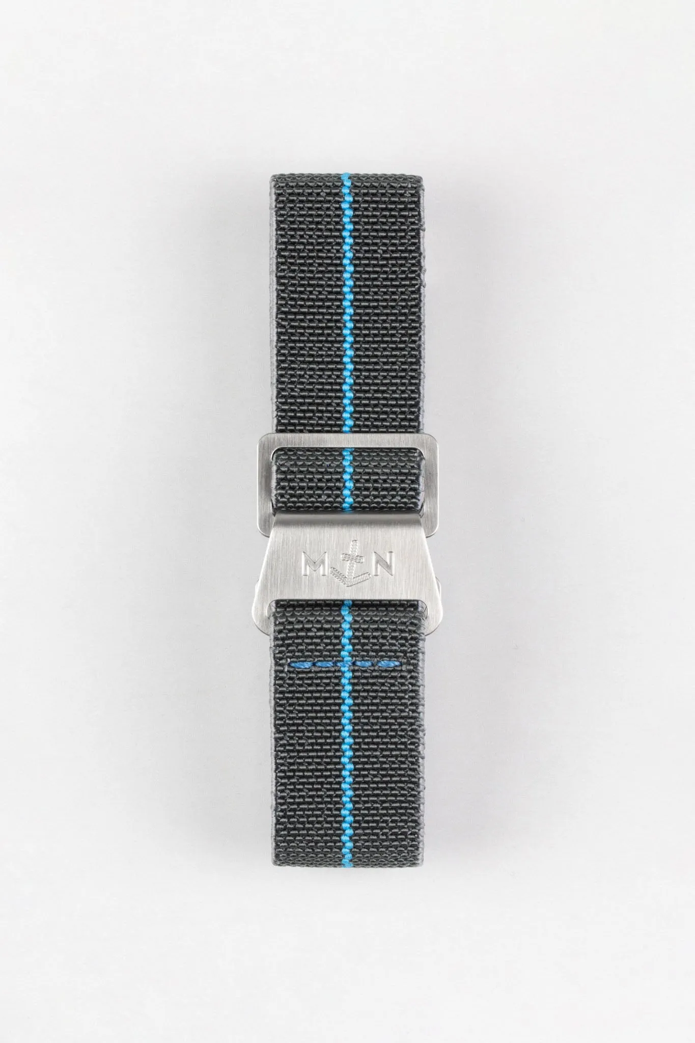 Erika's Originals MIRAGE MN™ Strap with TURQUOISE Centerline - BRUSHED Hardware