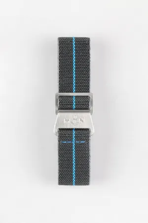 Erika's Originals MIRAGE MN™ Strap with TURQUOISE Centerline - BRUSHED Hardware