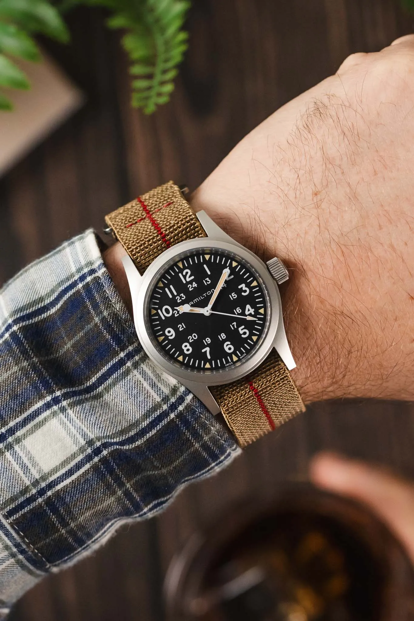 Erika's Originals SAHARA MN™ Watch Strap | Red Centerline