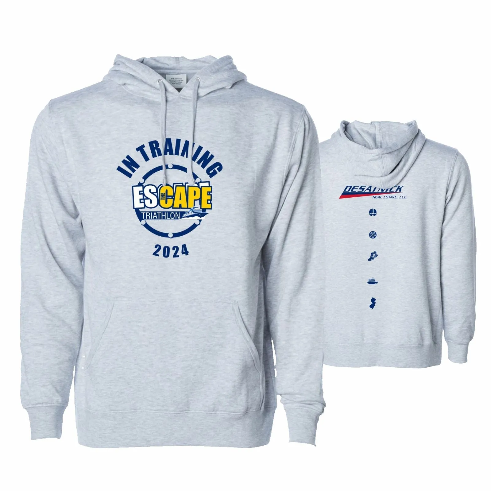 ETC Unisex Midweight Hoody -Grey- 2024 In Training