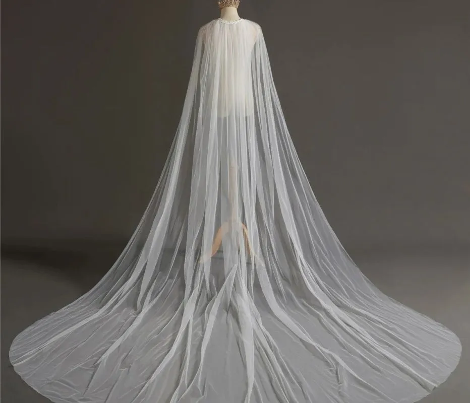 Etsy Diamond White Cape
